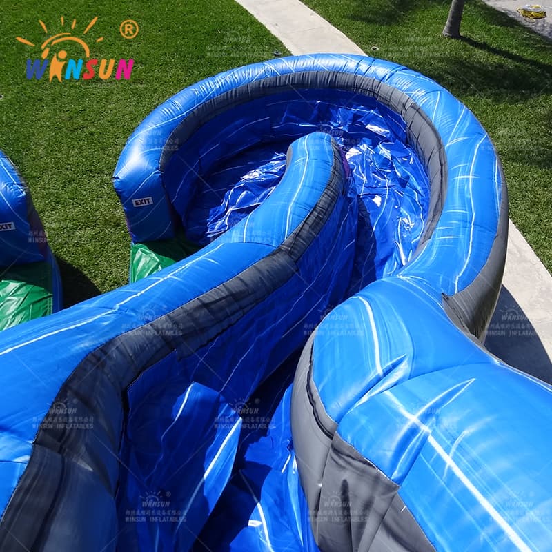 Dual Lane Inflatable Water Slide