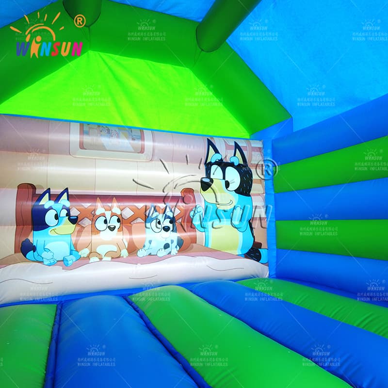 Bluey Themed Inflatable Bounce House