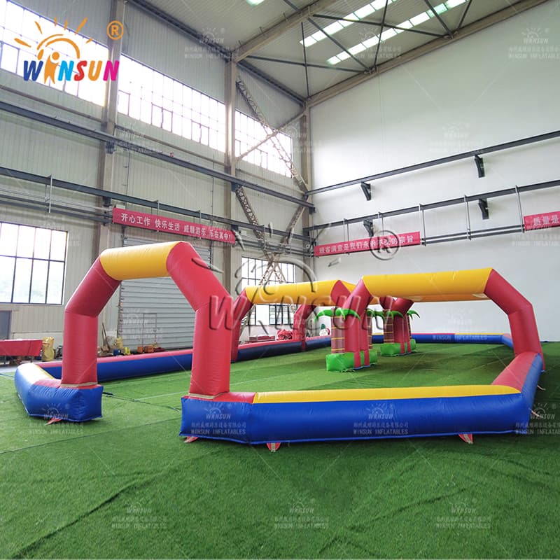 Inflatable Race Track Interactive Arena