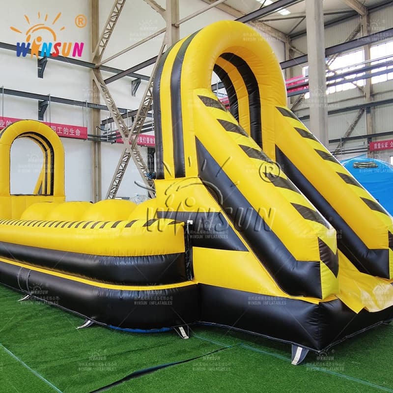 Inflatable Toxic Wipeout Challenge