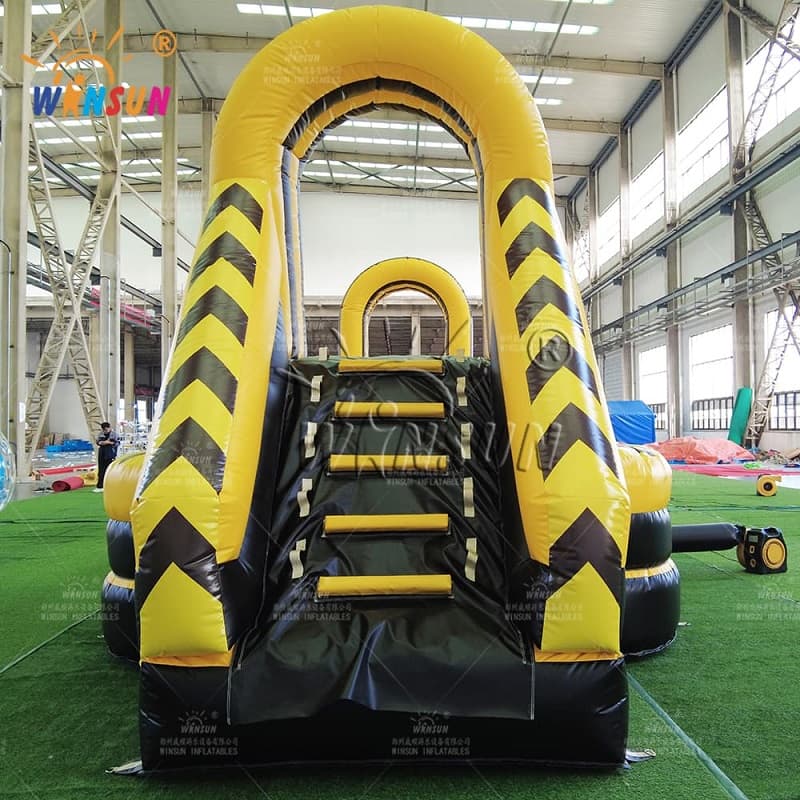 Inflatable Toxic Wipeout Challenge