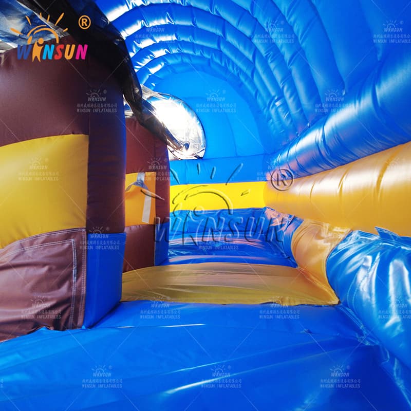 Pirate_themed Inflatable Water Slide with Pool