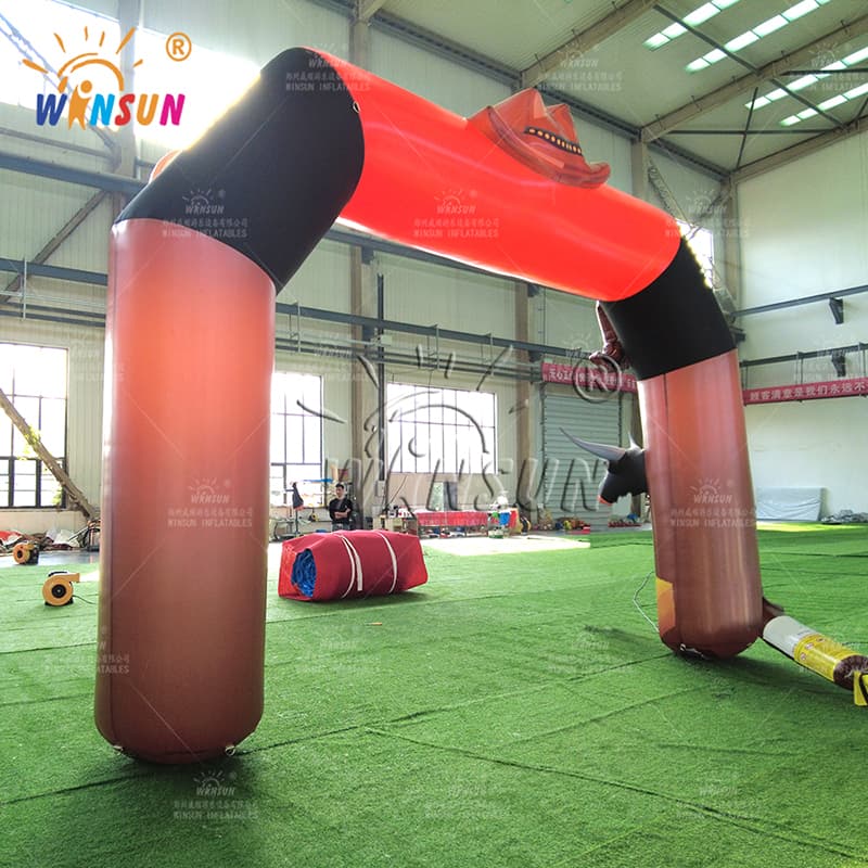 Rodeo Party Theme Inflatable Arch