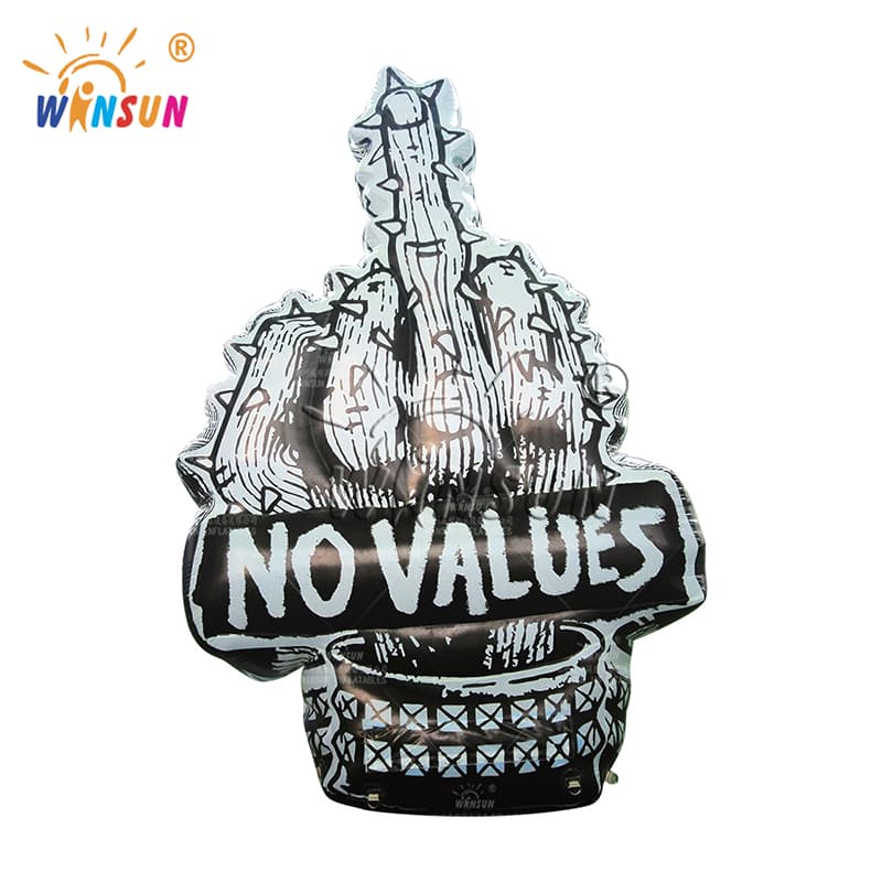 Outdoor Inflatable Middle Finger Hand Decoration