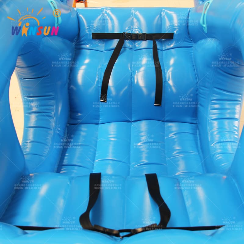 Whale Theme Inflatable Air Viking Seesaw Ride