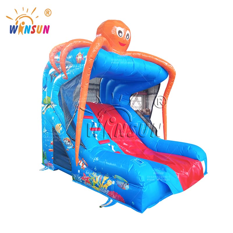 Custom Octopus Inflatable Slide