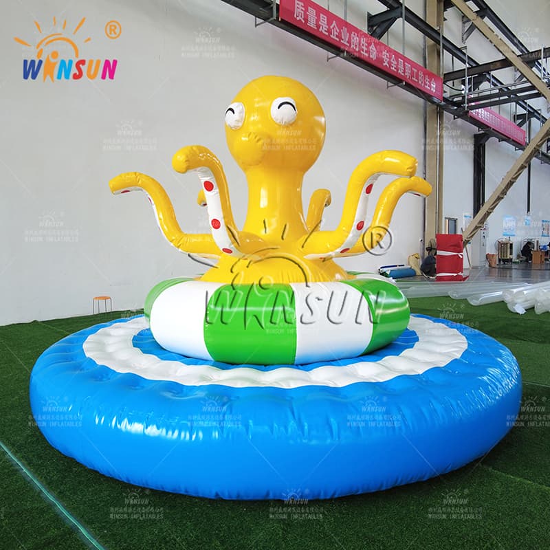 Mechanical Revolving Octopus Inflatable Game