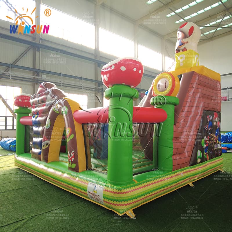 Super Mario Inflatable Bouncer Interactive Playground