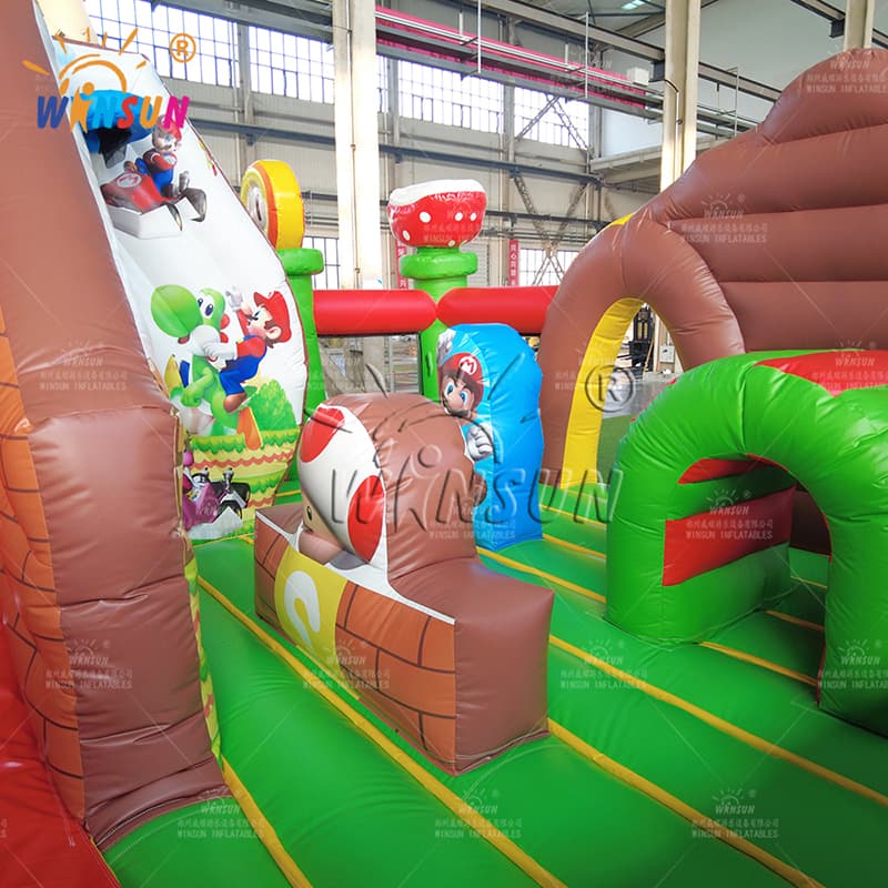 Super Mario Inflatable Bouncer Interactive Playground