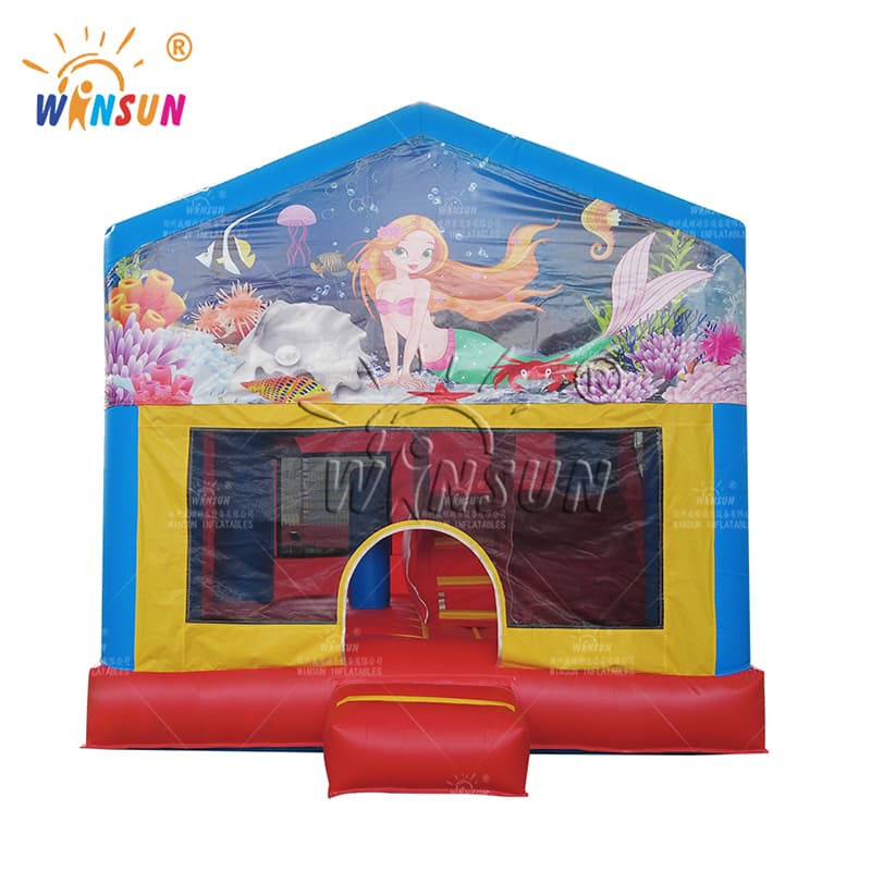 5-in-1 Inflatable Combo Kids Bouncy Castle Jumpers