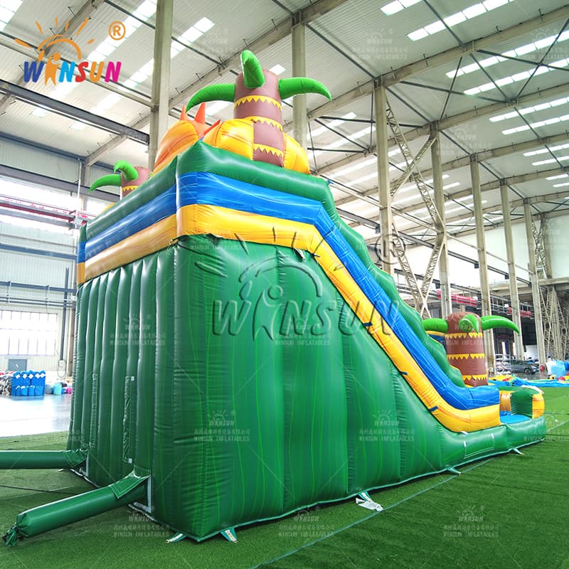 Sun Double Lane Commercial Marble Water Slide