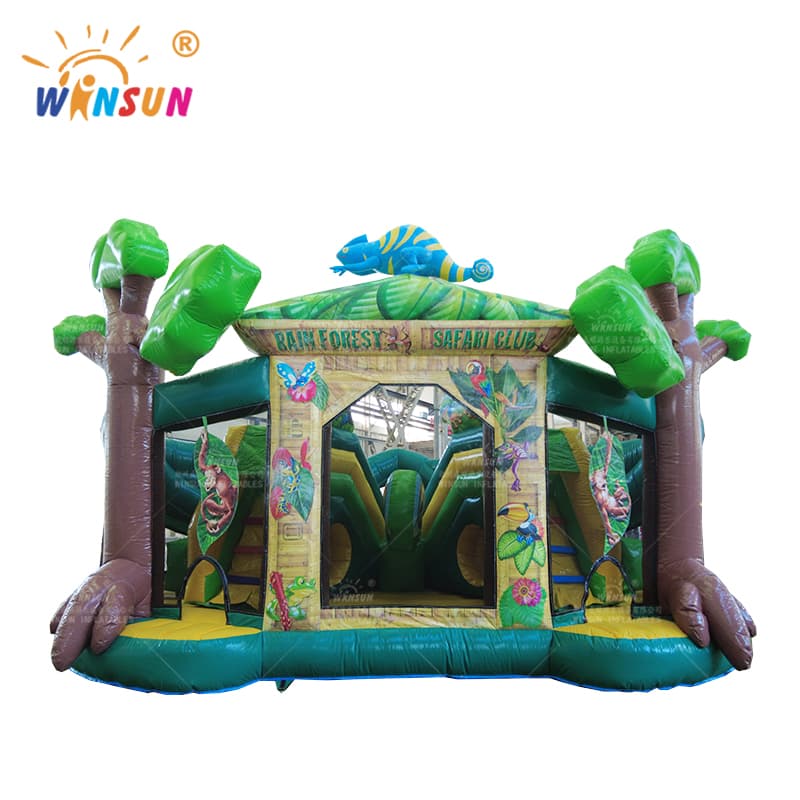 Rain Forest Safari Club Inflatable Combo