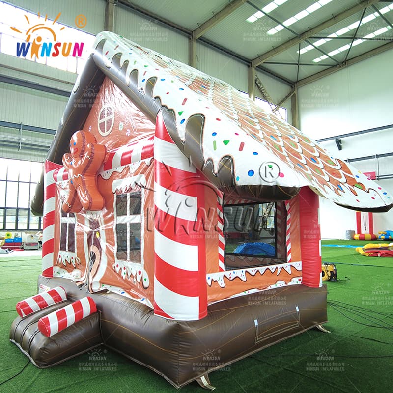 Inflatable Gingerbread Bounce House