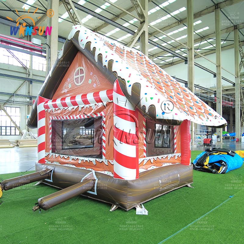 Inflatable Gingerbread Bounce House