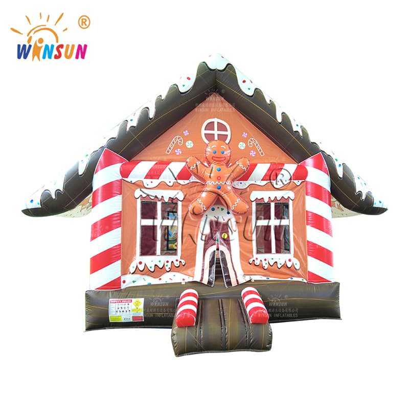 Inflatable Gingerbread Bounce House