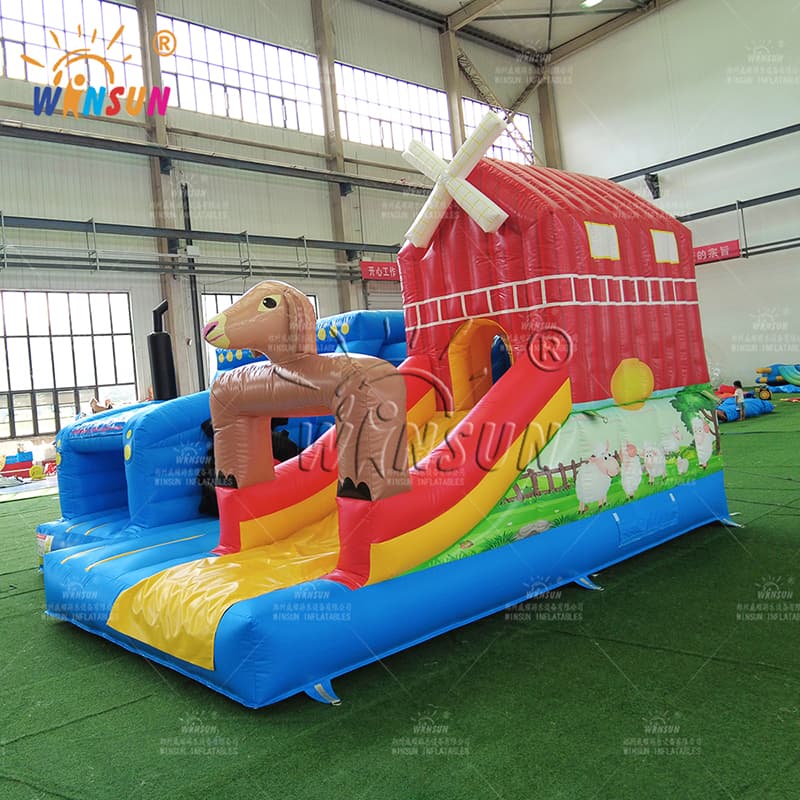 Inflatable Farm Yard Playland