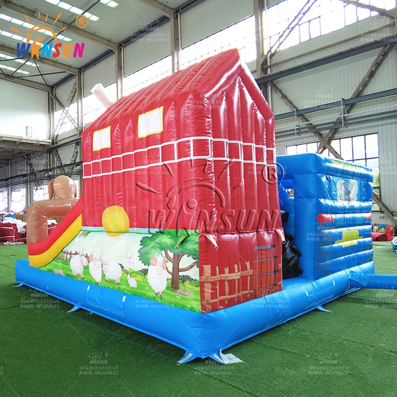 Inflatable Farm Yard Playland