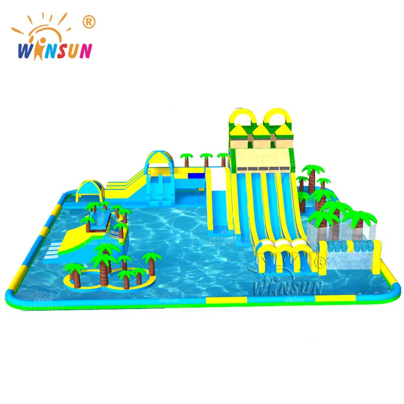 Giant Inflatable Water Island