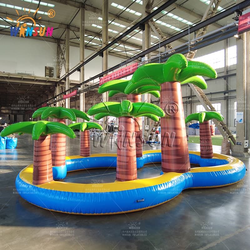 Giant Inflatable Water Island