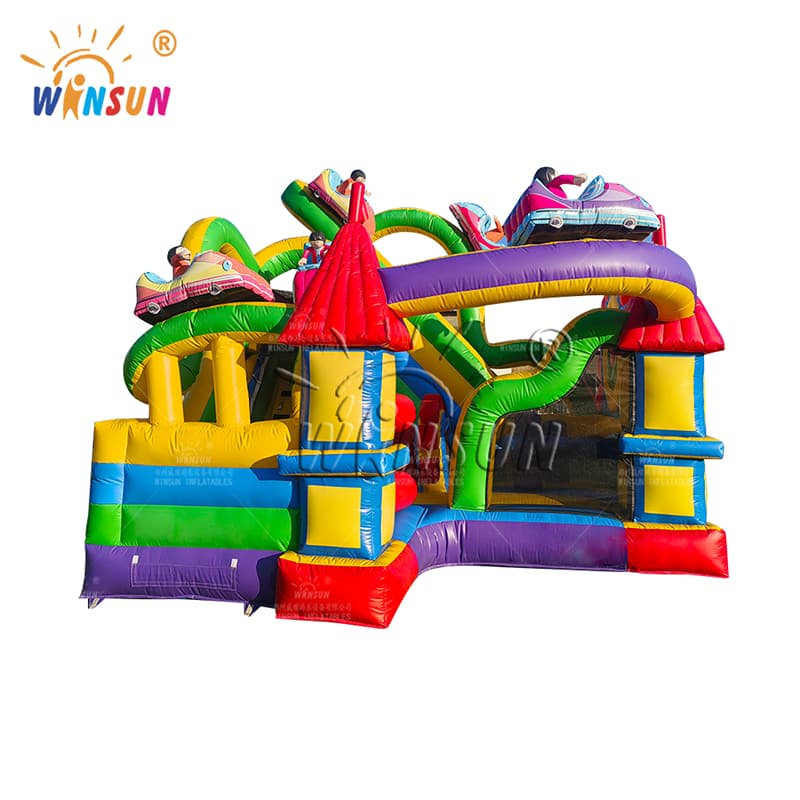 Inflatable Combo Roller Coaster for sale