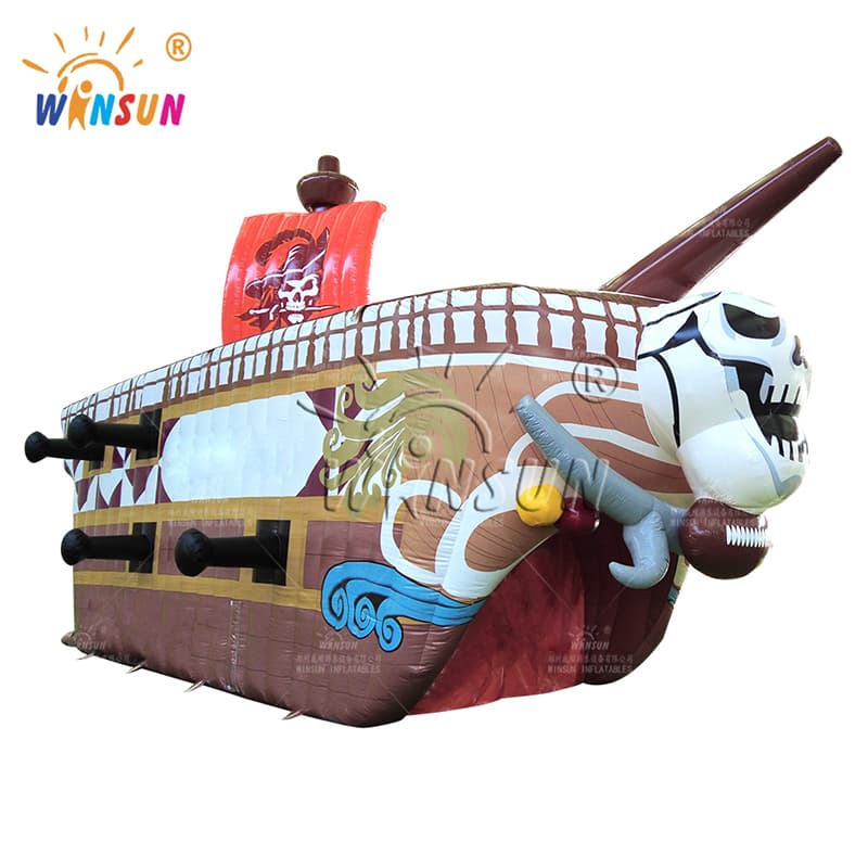 Inflatable Pirate Ship Tunnel Tent Entrance