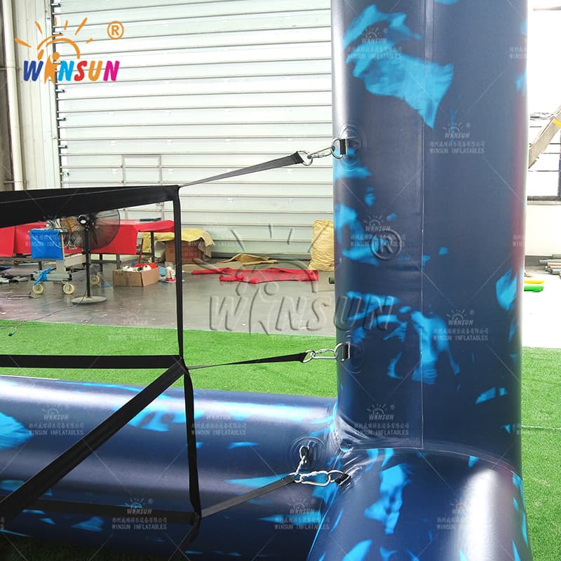 Outdoor Inflatable Boxing Ring with Canopy