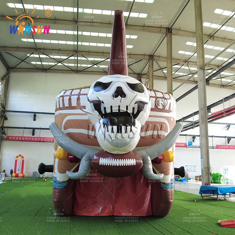 Inflatable Pirate Ship Tunnel Tent Entrance