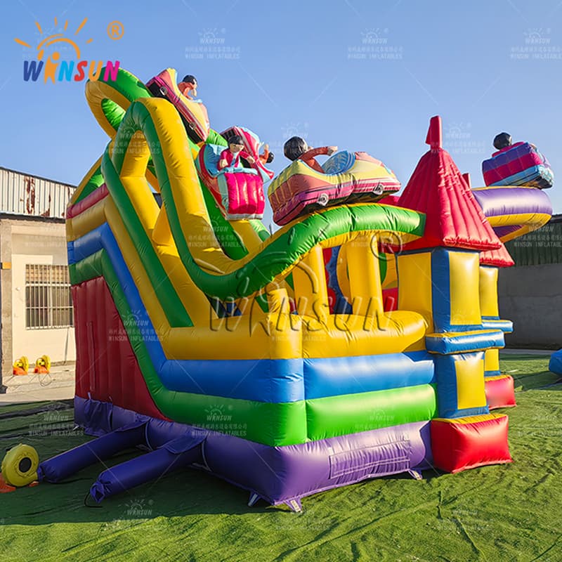 Inflatable Combo Roller Coaster for sale